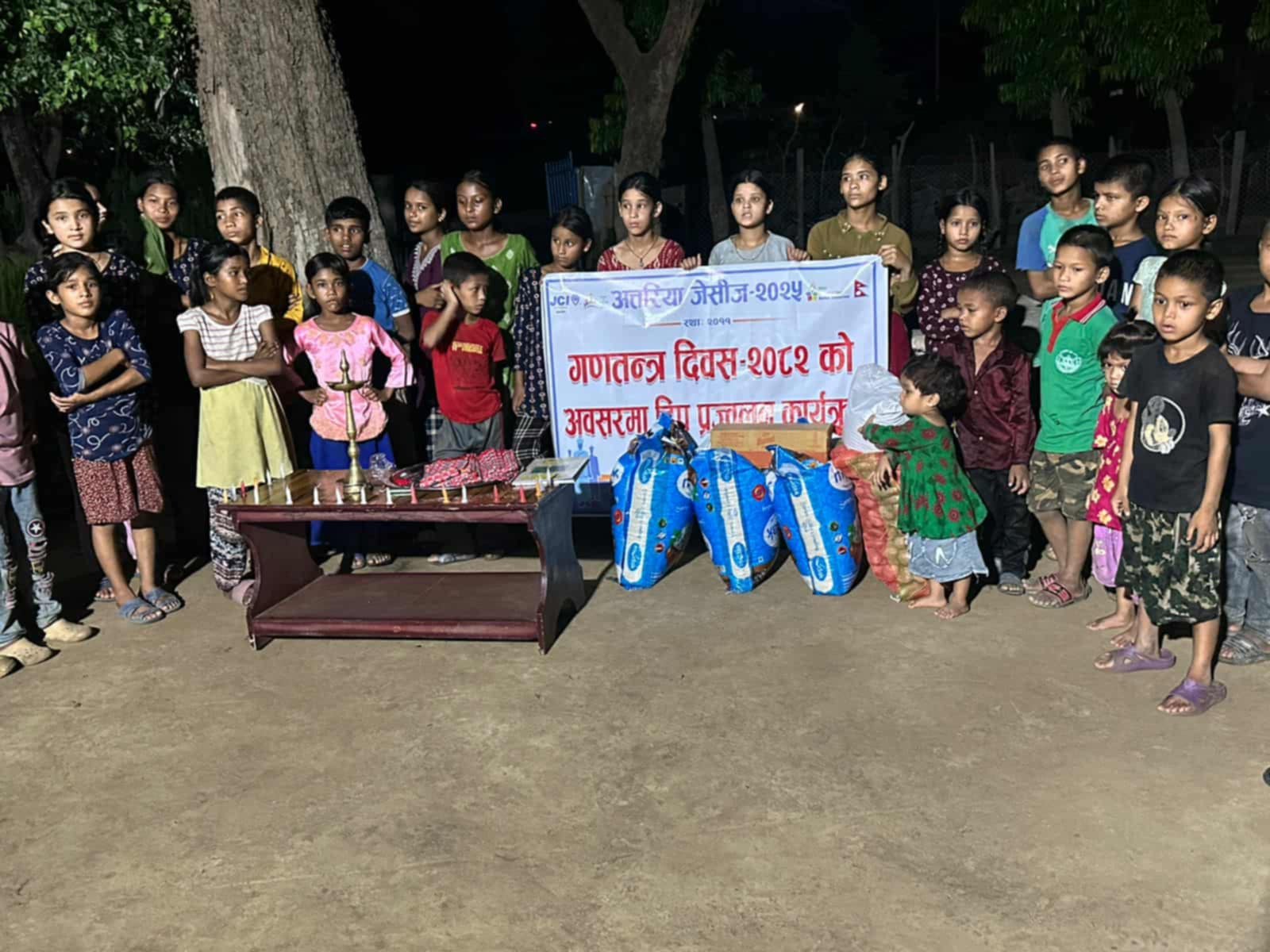 सेभ हाउसमा अत्तरिया जेसिजको दिप प्रज्वलन