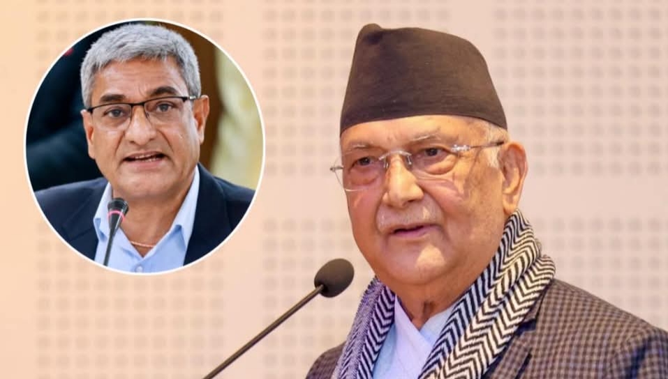 कांग्रेस लक्षित ओलिको टिप्पणी : घरको झगडा घर भित्रै मिलाउनु, छिमेकीलाई डिस्टर्ब नगर्नुहोला