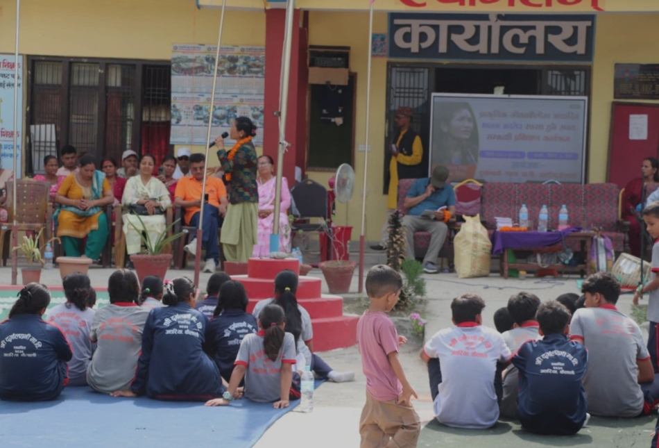 दुर्गालक्ष्मी स्कुलमा प्राकृतिक जीवनशैली मार्फत स्वास्थ्य सुधार विषयक प्रशिक्षण सम्पन्न