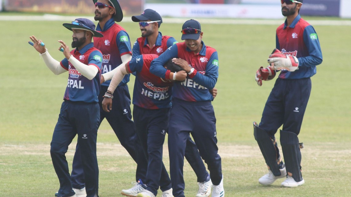 नेपाल त्रिदेशीय टी–२० अन्तर्राष्ट्रिय सिरिजको फाइनल नजिक