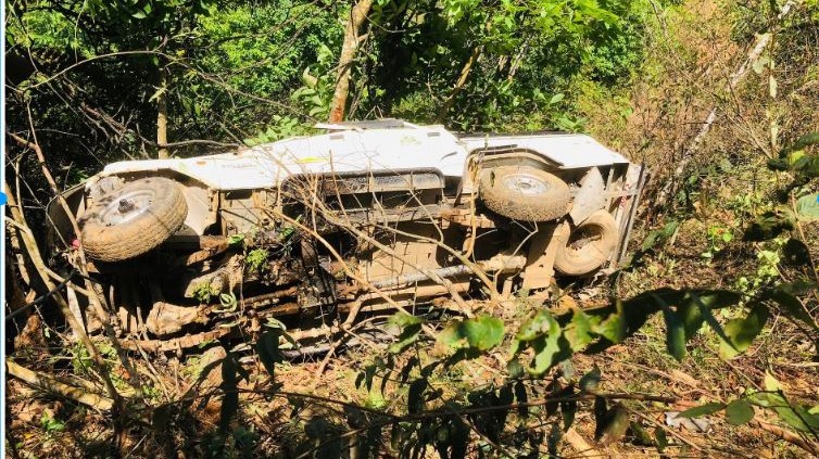 स्याङ्जाको वालिङमा जिप दुर्घटना पाँच जनाको मृत्यु
