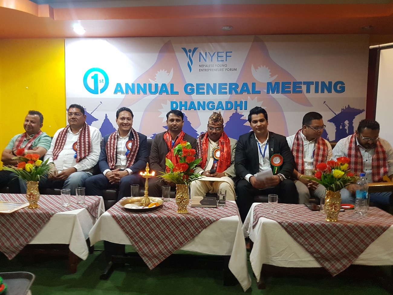 नेपाल युवा उद्यमी मञ्च धनगढी शाखाको अध्यक्षमा ठाकुर