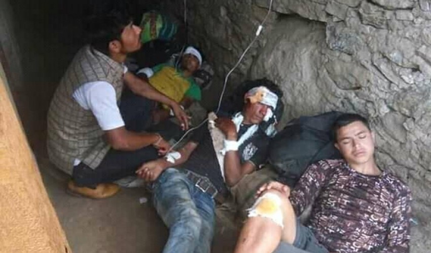 बाजुरा मा  जीप दुर्घटना  २  जनाको मृत्यु,१२ घाईते