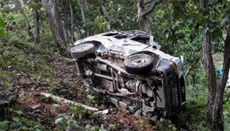 कैलालीको गोदावरीमा जीप दुर्घटना हुँदा १ जना घाईते