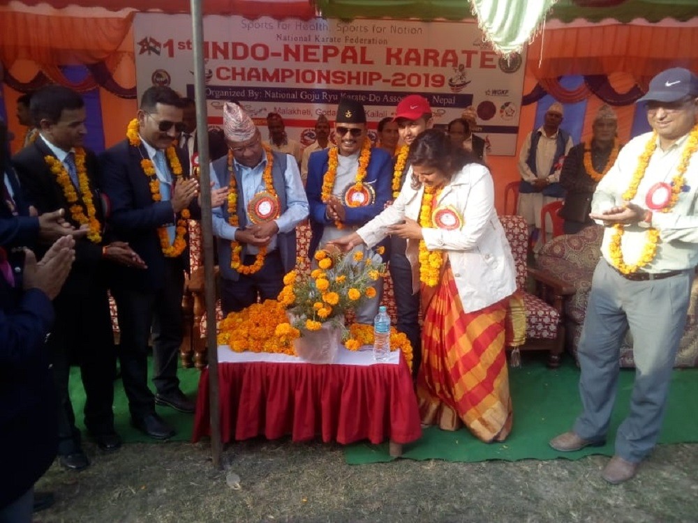 गोदावरीमा प्रथम इन्डो – नेपाल कराँते प्रतियोगिता सुरु
