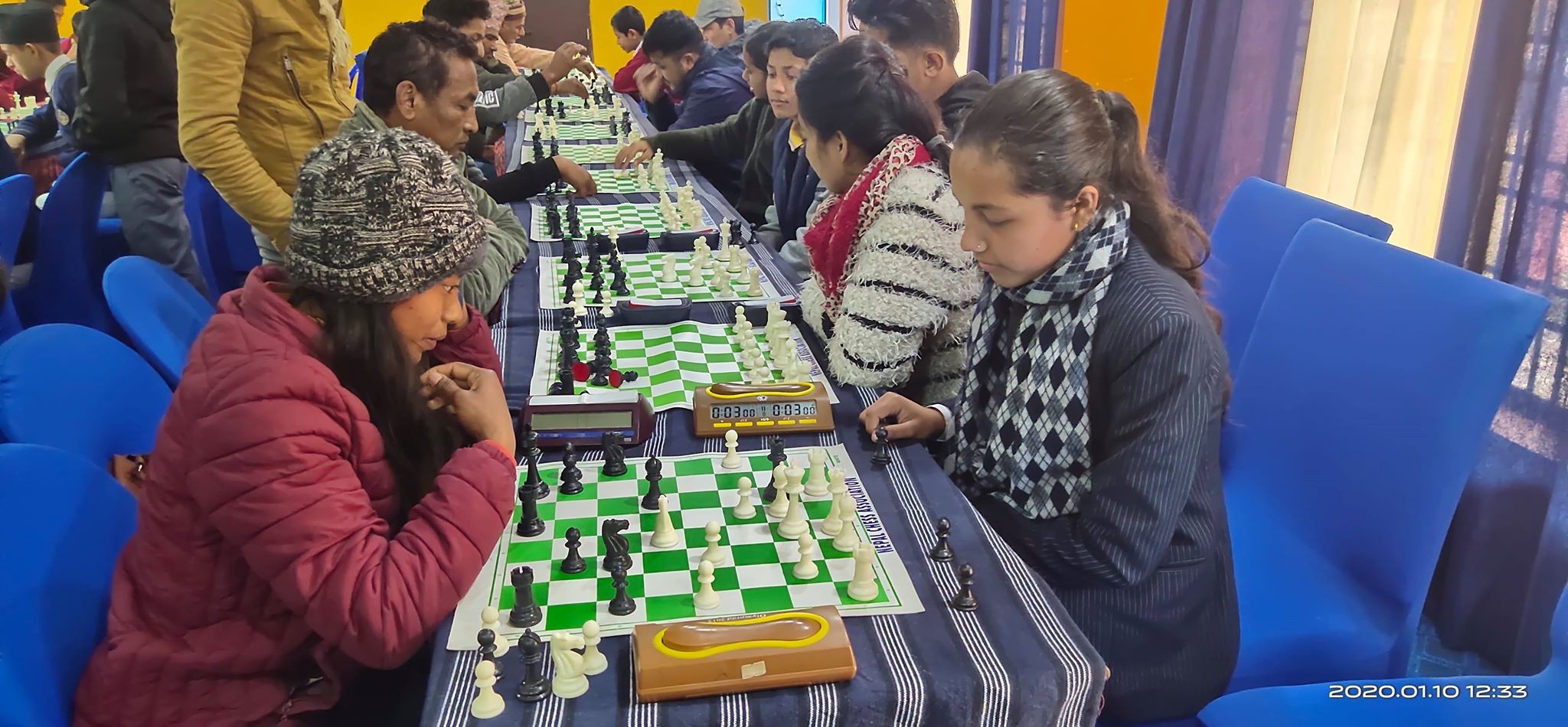 धनगढीमा प्रदेश स्तरीय बुद्धिचाल प्रतियोगिता सुरु
