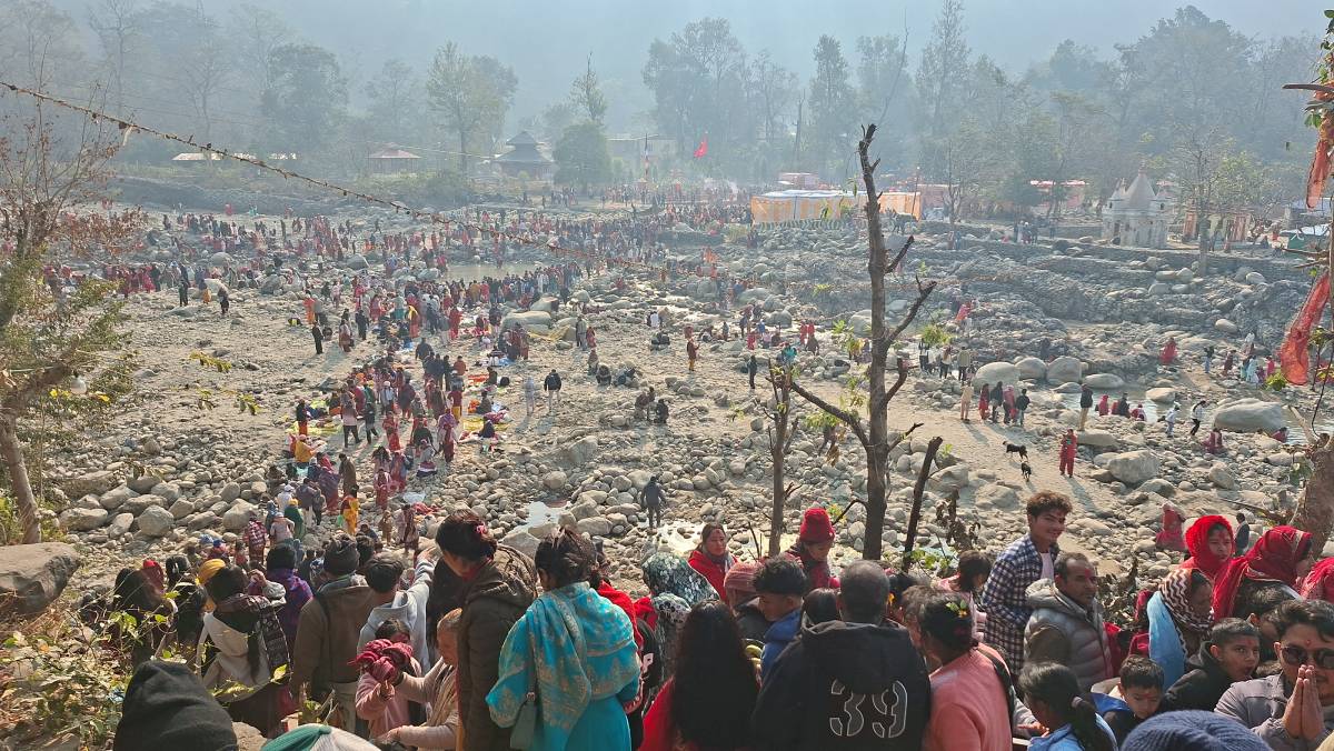 कैलालीको गोदावरी धाममा मकर मेलाको रौनक, भक्तजनको घुइँचो