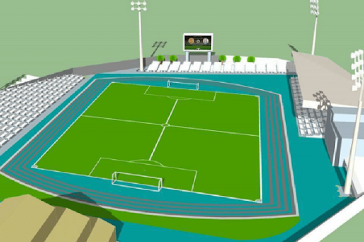 डडेल्धुरामा राष्ट्रियस्तरको खेल मैदान निर्माण गरिदै