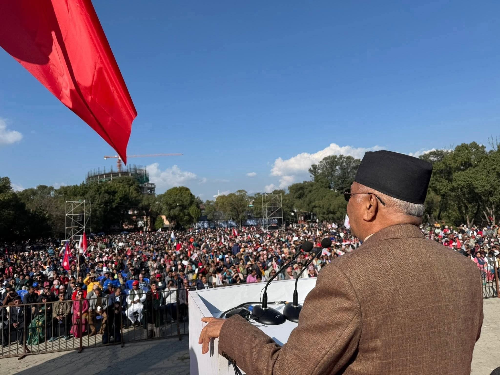 प्रतिनिधिसभा तुरुन्त पुनर्स्थापना हुनुपर्छ असंवैधानिक विघटन स्वीकार्य छैन — केपी ओली