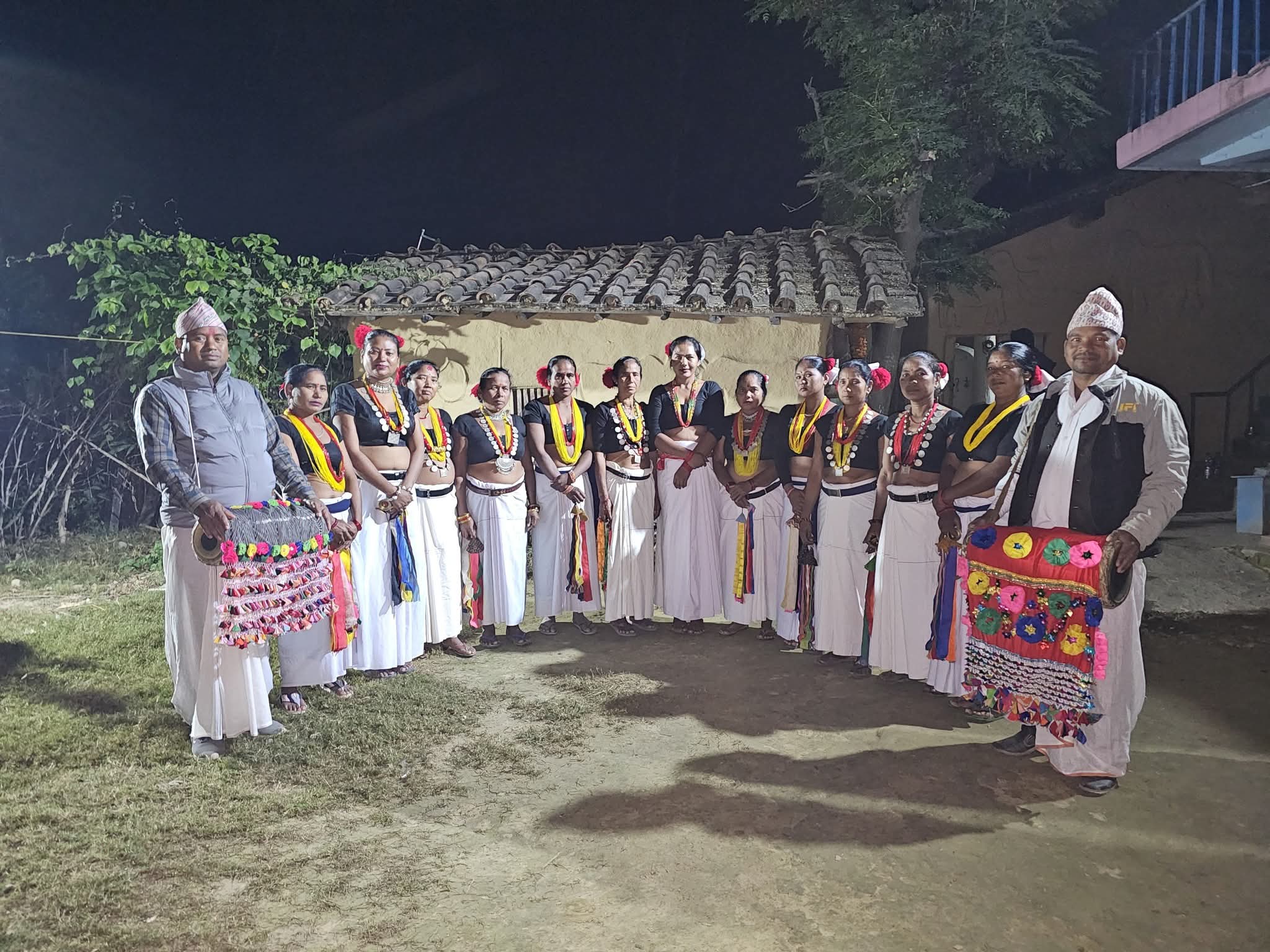 माघी नजिकिए संगै कंचनपुरका थारु बस्तीमा चहलपहल  बढ्यो