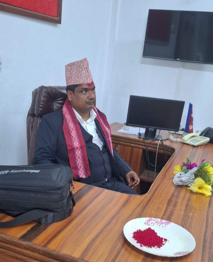 कैलालीमा नयाँ डिभिजन बन अधिकृत राम बिचारी ठाकुर हाजिर