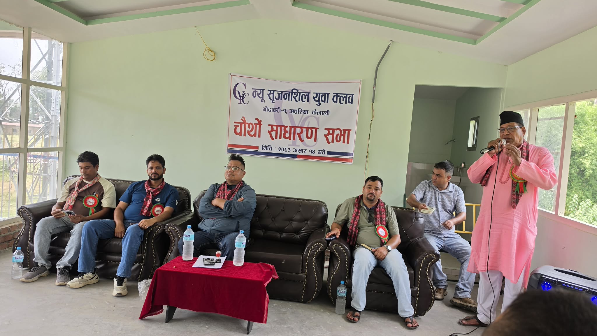 अत्तरियाको न्यु सृजनशिल युवा क्लबको अध्यक्षमा पुनः नर बहादुर राई चयन