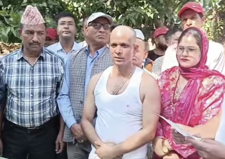 नेपाली कांग्रेसका युवा नेता लोक राज पाण्डे ‘आगो’द्वारा आँखा दानको घोषणा