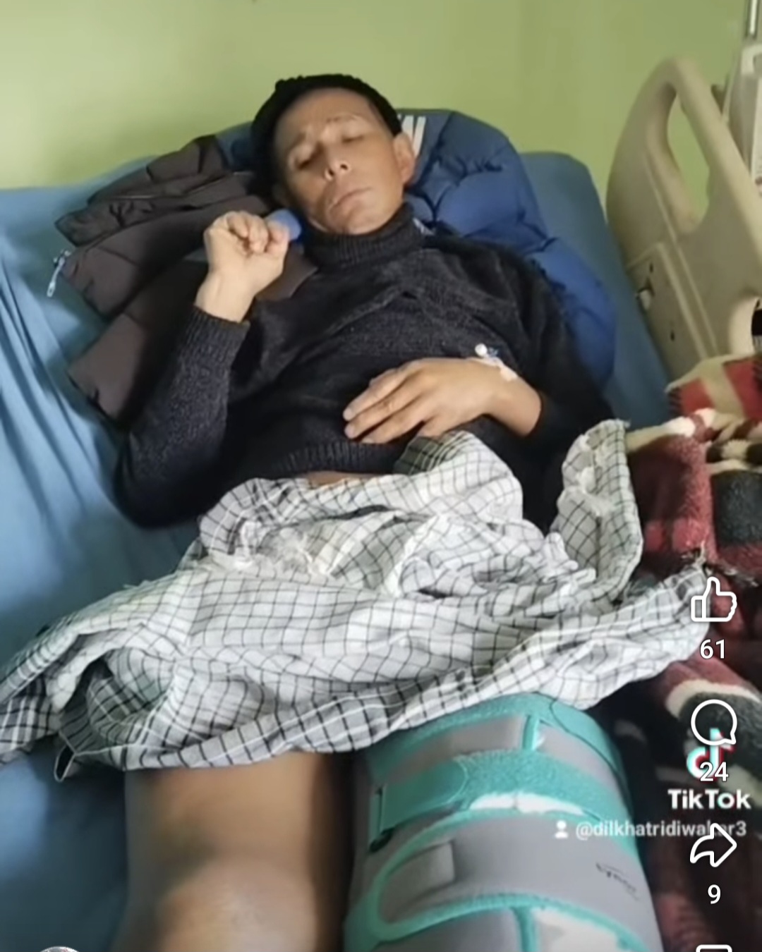 चुरेका  ज्ञानेन्द्र  खत्रीको खुट्टा काटियो, उपचारका लागि सहयोग आवश्यक