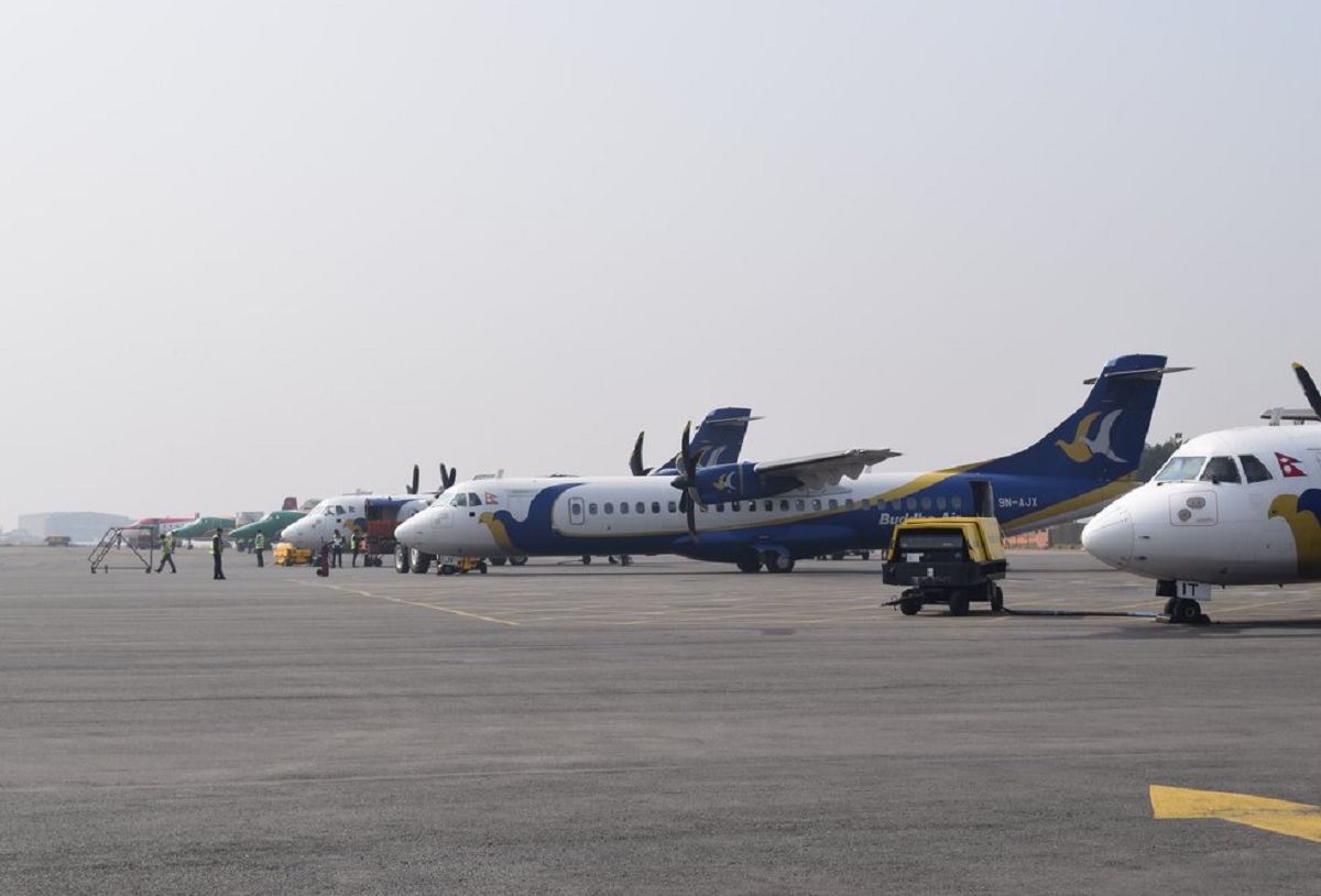 आन्तरिक हवाई भाडादर सार्बजनिक , धनगढीको भाडा कति ?