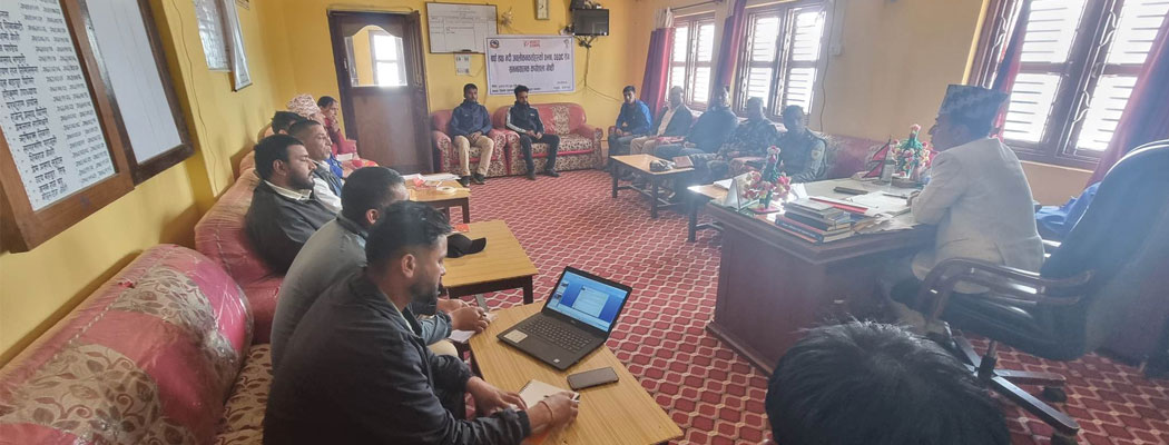 डडेल्धुरामा विपत् व्यवस्थापनको तयारी