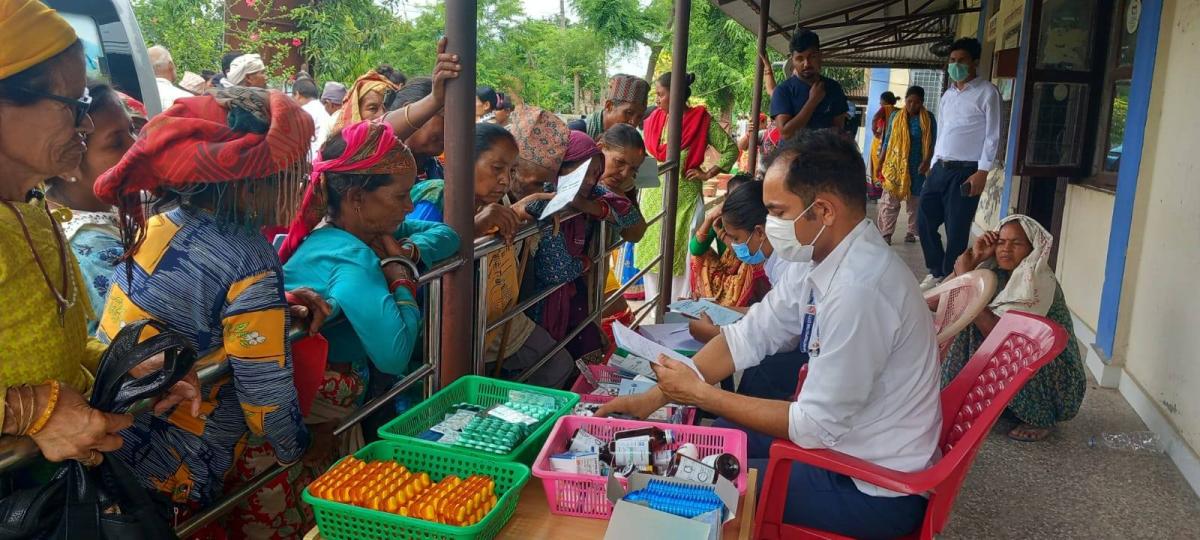 धनगढी उपमहानगरपालिकाको वडा स्वास्थ्य क्लिनिकमार्फत ५७४ जनाले सेवा लिए