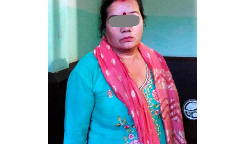 लागुऔषध मुद्दामा फरार कञ्चनपुरकी एक महिला पक्राउ