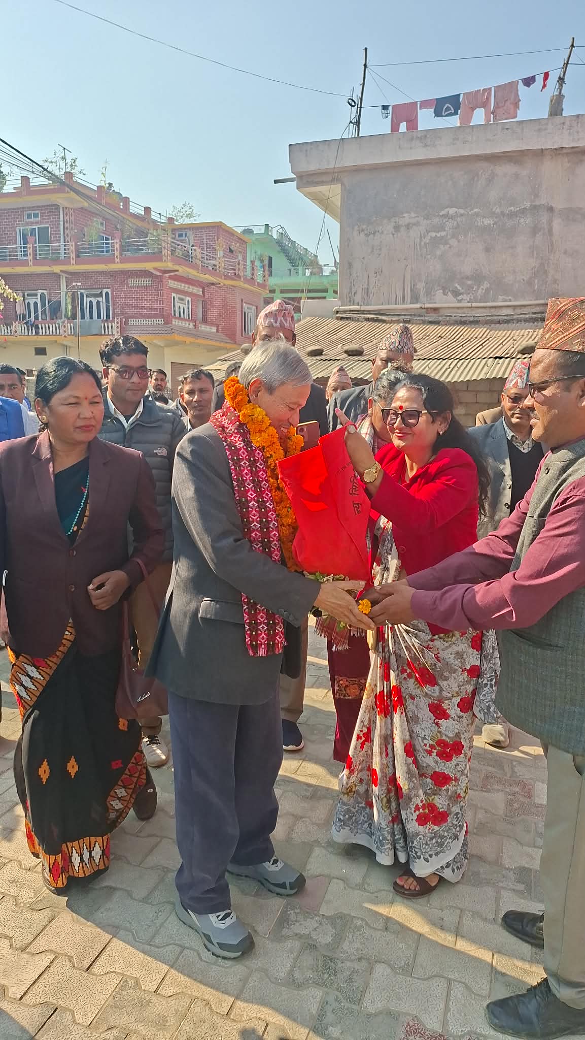 नेपाली कम्युनिस्ट पार्टी (नेकपा)द्वारा अत्तरियामा सन्देश सभा