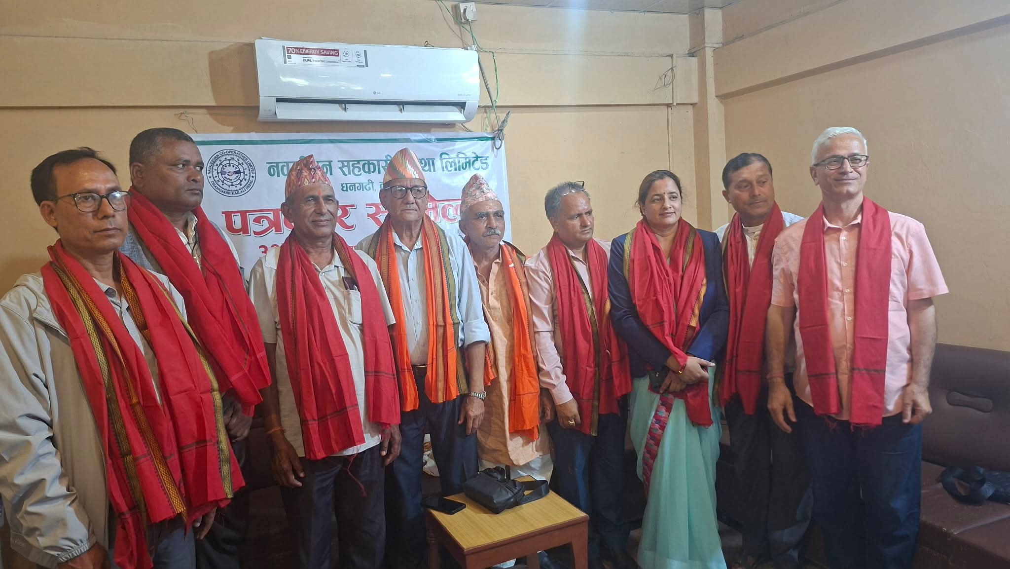 नवजीवन सहकारीको निर्वाचनमा शाह प्यानलद्वारा  उम्मेदवारी घोषणा