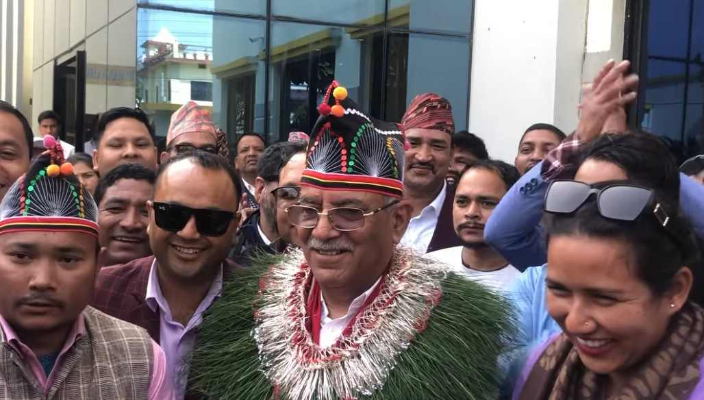 कांग्रेस र एमालेसँग मिलेर सरकार चलाउँदा दुवै पार्टीको रोग अलि अलि सर्यो : प्रचण्ड 