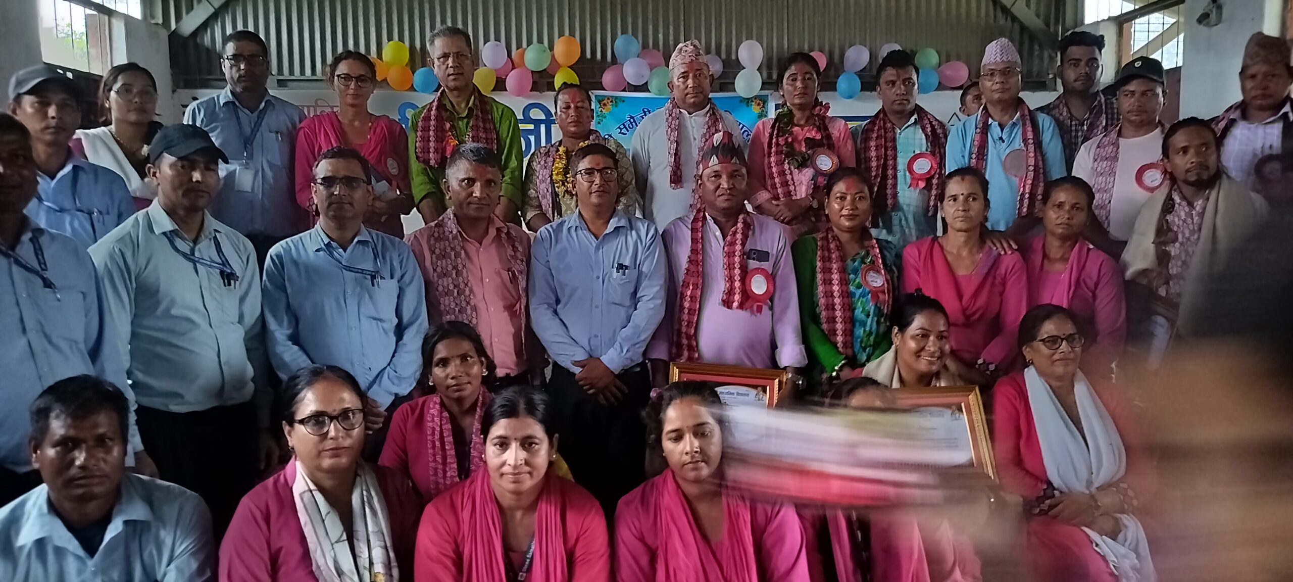 समैजी माविमा “बधाई, विदाई तथा शुभकामना कार्यक्रम” सम्पन्न