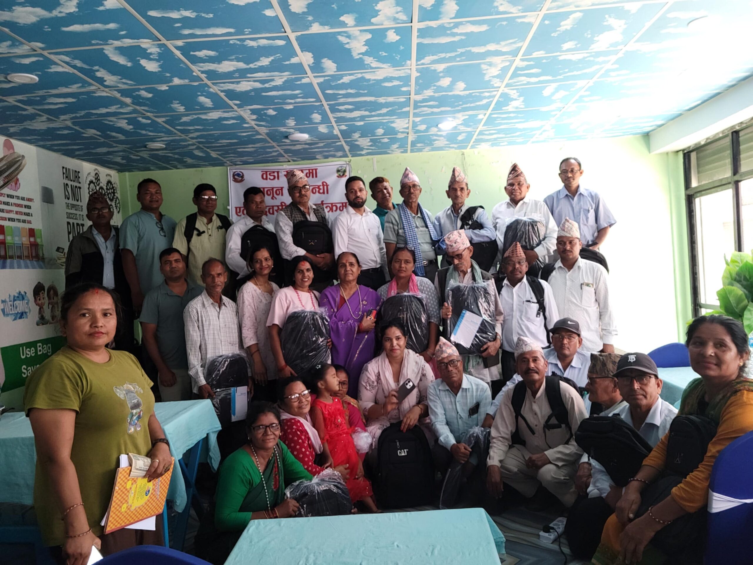 कैलाली गोदावरी नगरपालिकामा कानुनी अभिमुखीकरण तालिम सम्पन्न