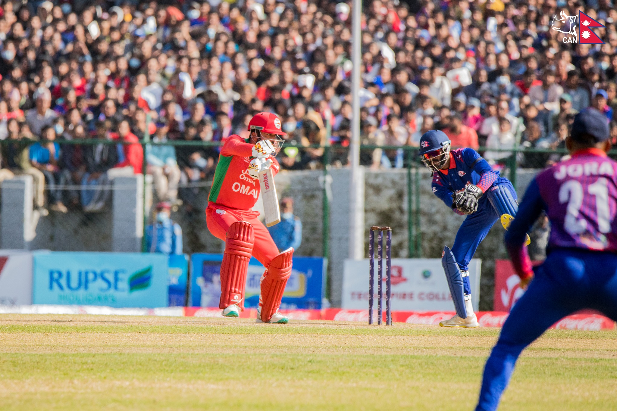नेपाल र ओमानबीच स्कोर बराबरी, अब गेम सुपर ओभरमा