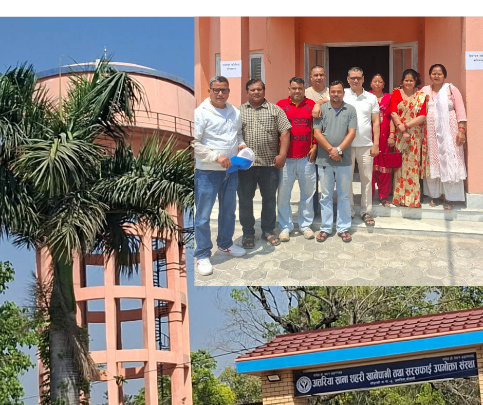 अत्तरिया खानेपानीको निर्बाचन - ३ दलिय उम्मेदवार बिजयी , खड्का अध्यक्षमा निर्बाचित