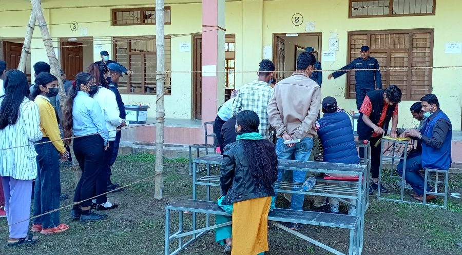 दुर्गालक्ष्मी बहुमुखी क्याम्पसमा स्ववियु निर्वाचनको मतदान सुरु