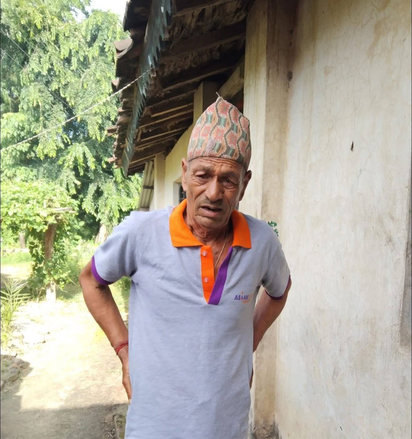 कञ्चनपुरमा ७३ वर्षीय वृद्ध हराए, खोजीमा सहयोग गरिदिन अपिल