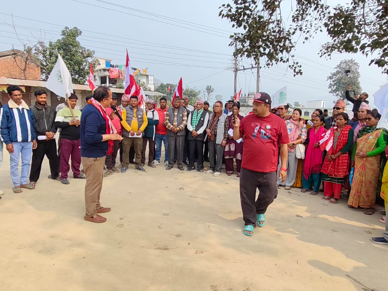 चुरे र गौरीगगा पछि कांग्रेस उम्मेदवार बिष्टको घरदैलो गोदावरीमा शुरु