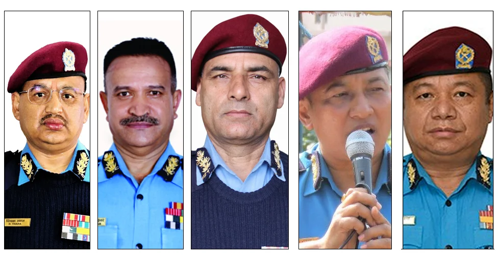 पाँच जना डीआईजी एआईजीमा बढुवा हुँदै