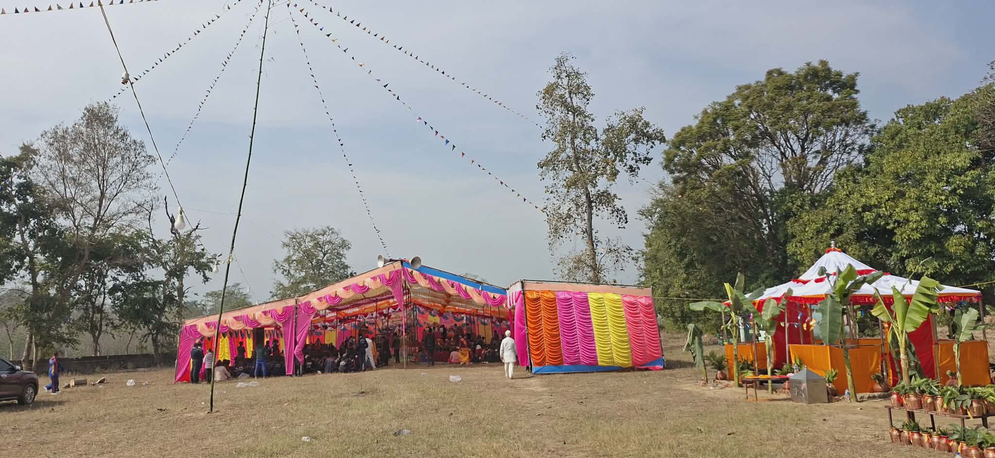 अत्तरियामा श्रीमद्भागवत ज्ञान महायज्ञ सुरु, पहिलो दिन भव्य कलश यात्रा