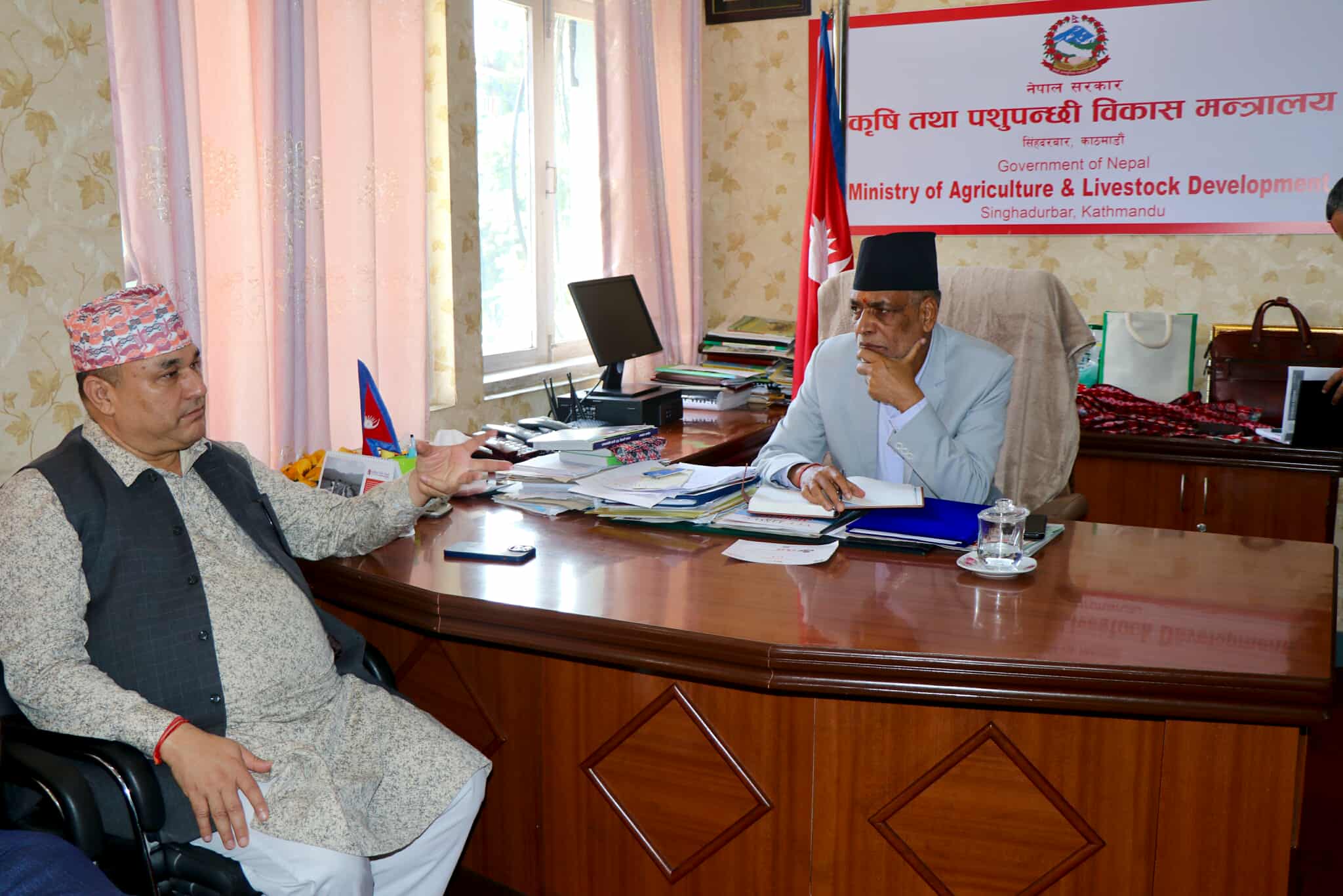 सुदूरपश्चिम लगानी सम्मेलन तयारी : मुख्यमन्त्री शाहको टोलीले संघीय मन्त्रीहरुसँग भेट