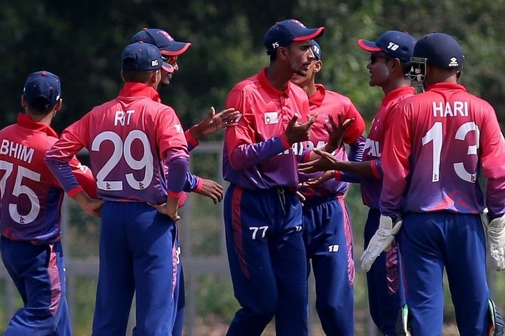 क्रिकेटको एकदिवसीय वरीयतामा नेपाल एक स्थान तल झर्यो