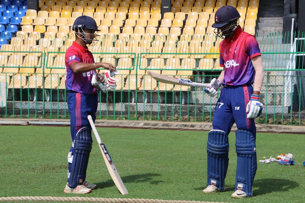 एसिया कप क्रिकेटको पहिलो खेलमा नेपाल श्रीलंकासँग ५ विकेटले पराजित