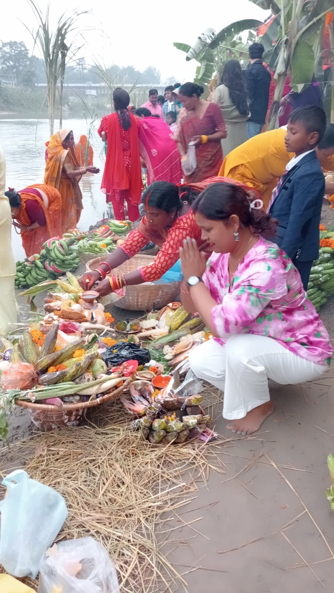 उदाउँदो सुर्यलाई अर्घ्य दिएर छड पर्व आज समापन गरिँदै