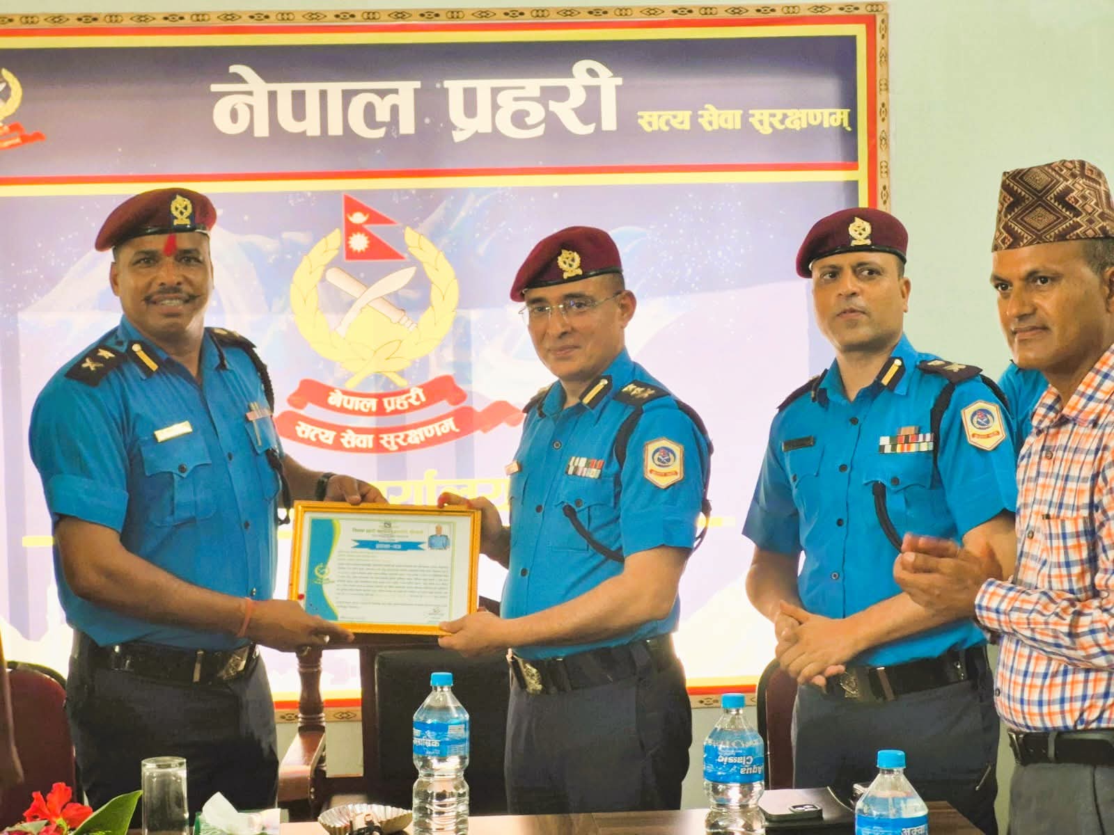 कैलालीमा  डिएसपी रणबहादुर चन्द बने ‘Police of the Month’
