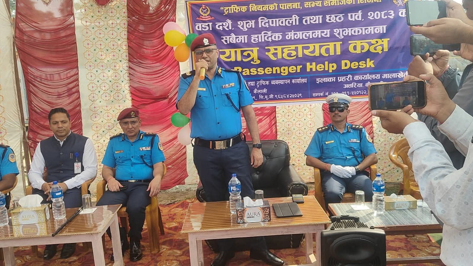 अत्तरियामा यात्रु सहायता कक्ष स्थापना, चाडपर्वमा सुरक्षित यात्राका लागि प्रहरीको विशेष योजना