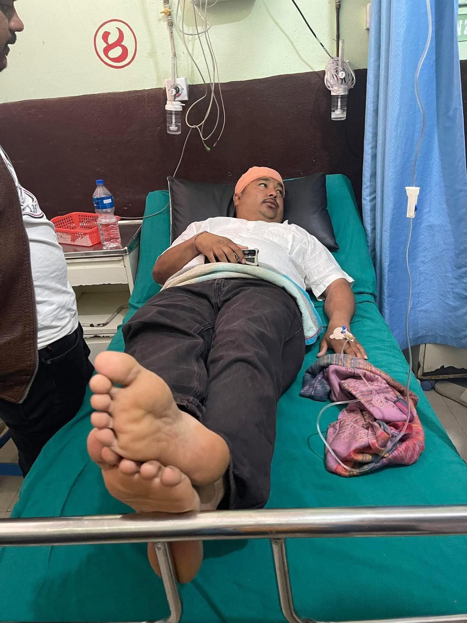 गोदावरी–१० मा ढुंगा प्रहार, वडाध्यक्ष रवीन्द्र शाही घाइते