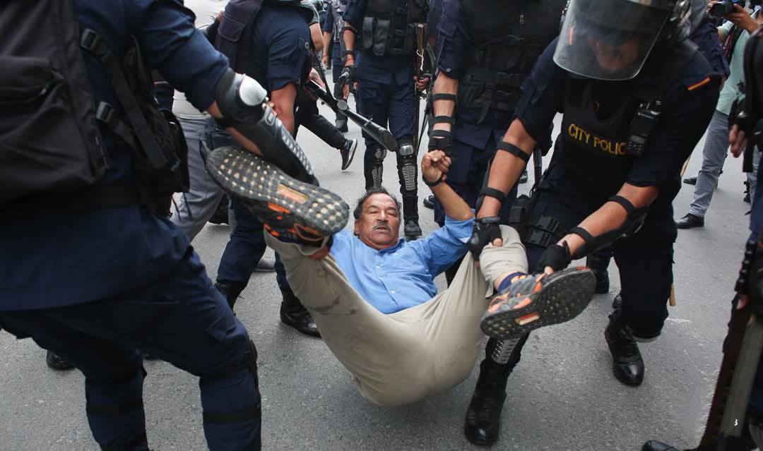 कमल थापा प्रहरी नियन्त्रणमा