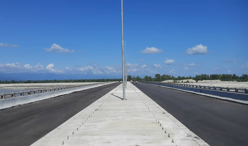 महाकाली पुल निर्माणका लागि पर्याप्त बजेट प्राप्त नहुँदा निर्माण कार्य प्रभावित
