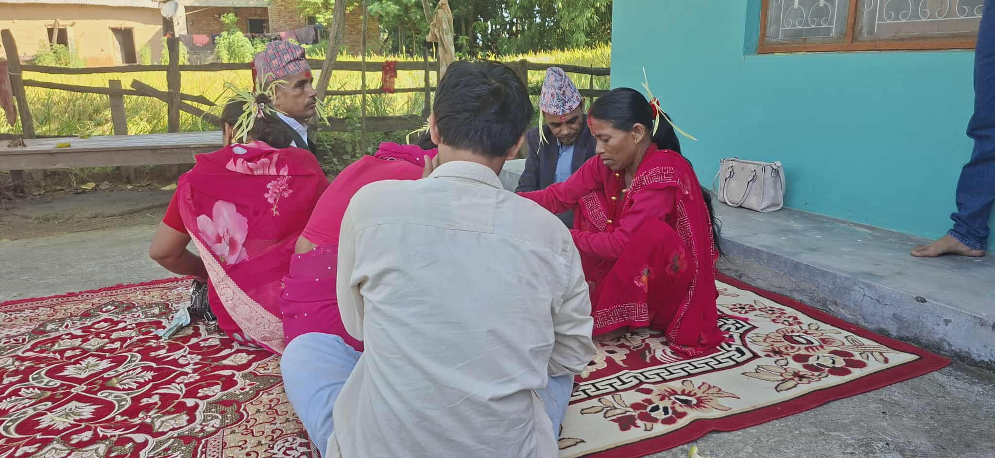 आज पनि दशैको टीका आशिर्वाद लिने कार्यक्रम जारी