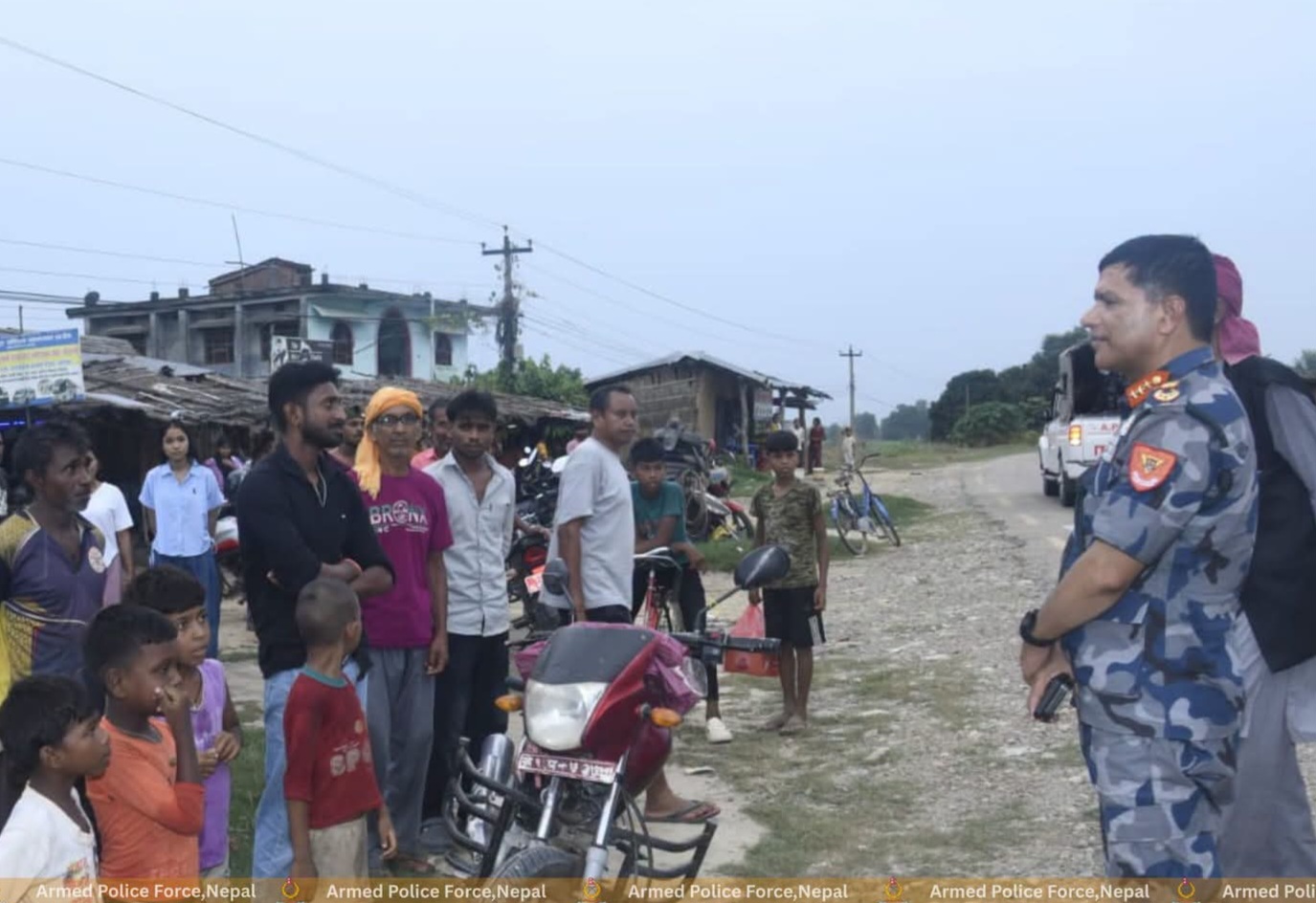आईजीपी पौडेलद्वारा गौरीफन्टा नाकाको निरीक्षण