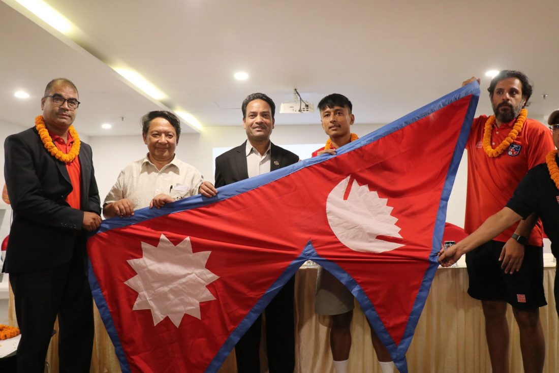 नेपाली राष्ट्रिय फुटबल टिमको कप्तानमा नवयुग श्रेष्ठ नियुक्त
