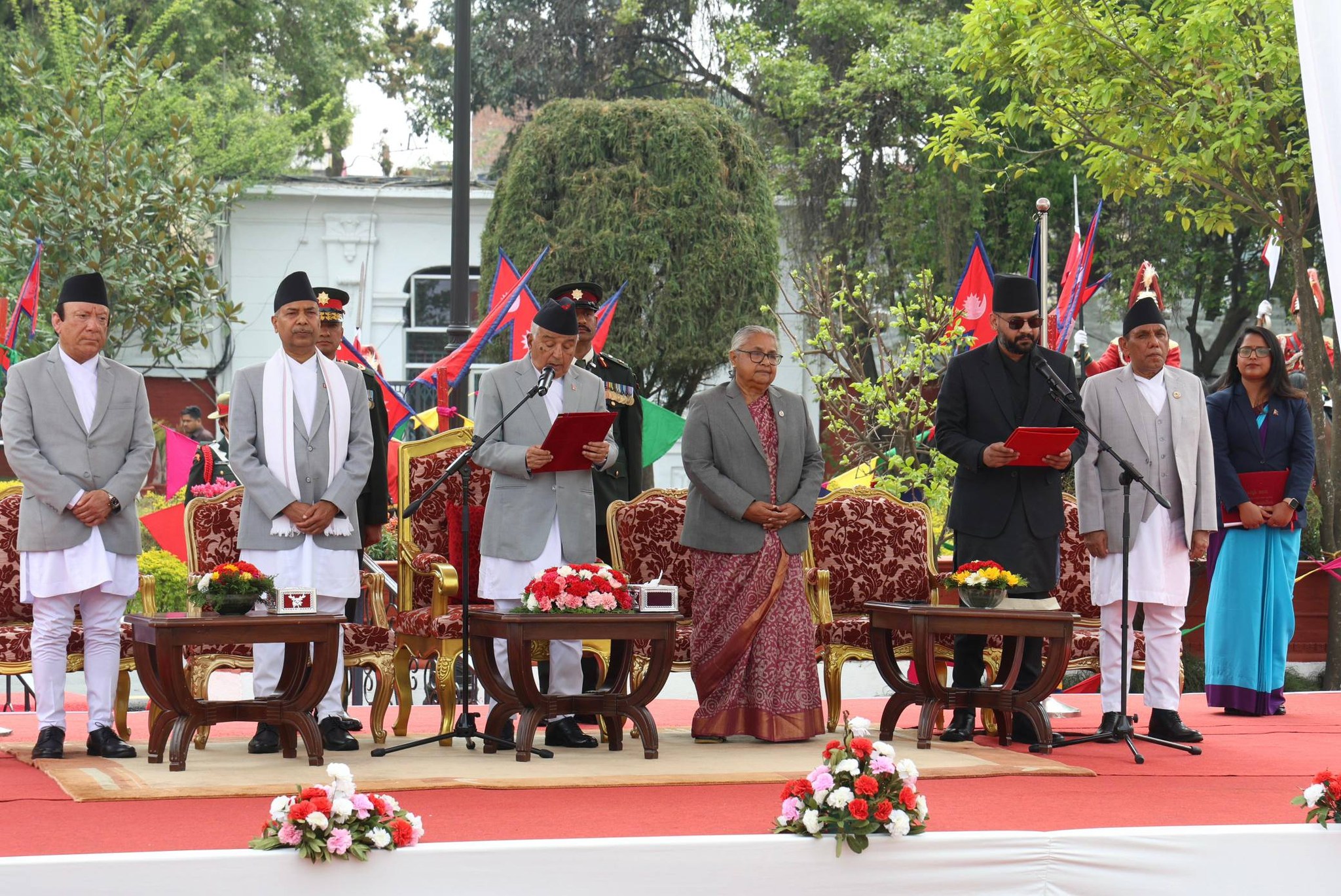 बालेन शाहले लिए प्रधानमन्त्रीको शपथ,