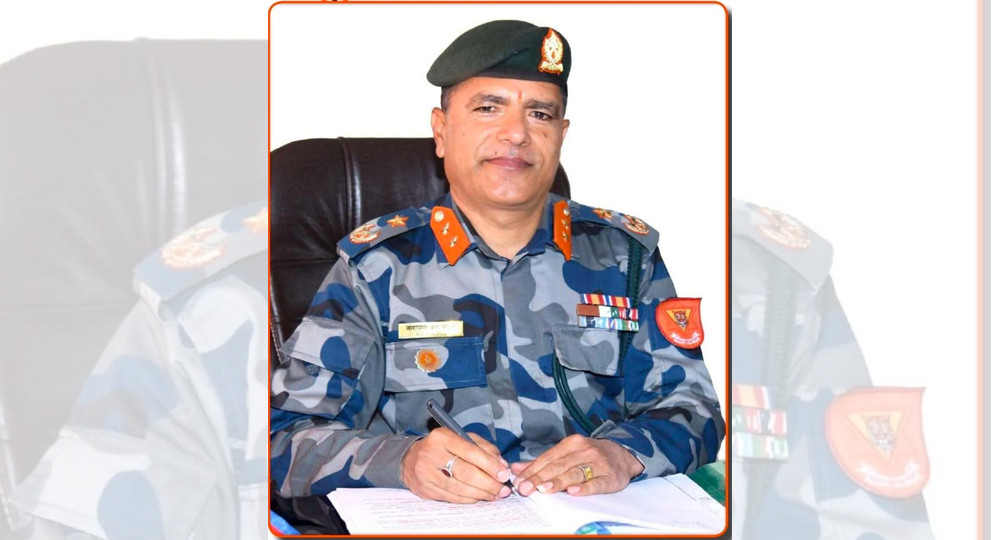 नारायणदत्त पौडेल सशस्त्र प्रहरी महानिरीक्षक नियुक्त
