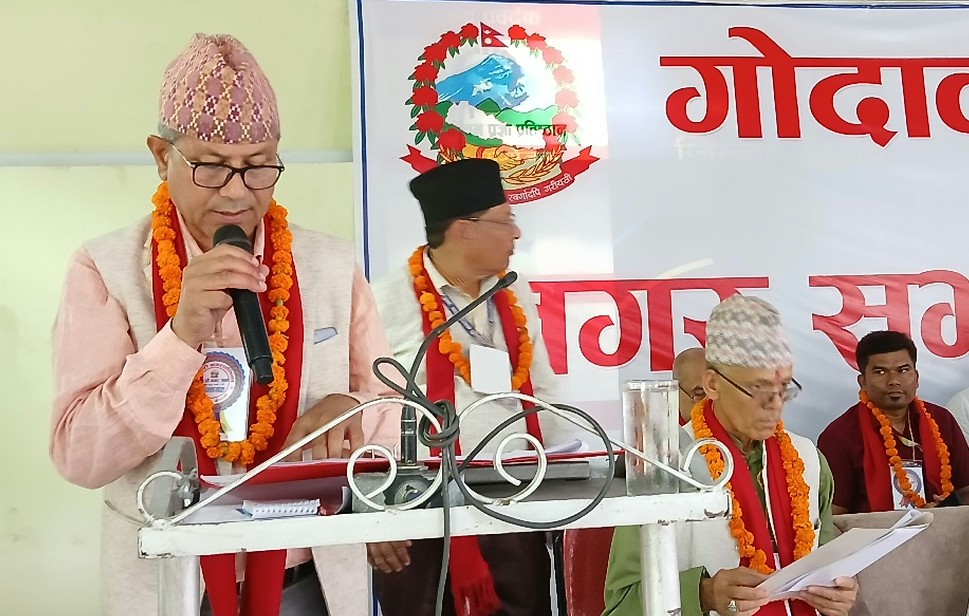 गोदावरी नगरपालिकाद्वारा नगर गानसहित एक वडा एक खेलमैदान कार्यक्रम जस्ता योजना घोषणा